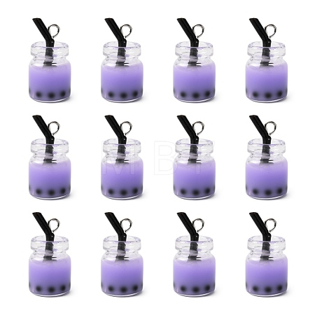 Glass Bottle Pendants X-CRES-S359-01F-1