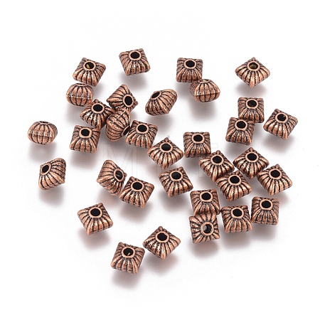 Tibetan Style Spacer Beads RLF5162Y-NF-1