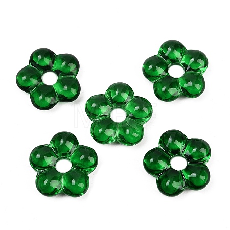 Transparent Glass Beads GLAA-F129-01I-1