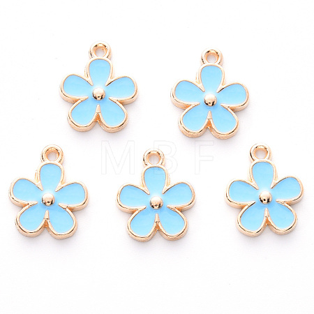 Alloy Enamel Charms ENAM-R059-02-RS-1