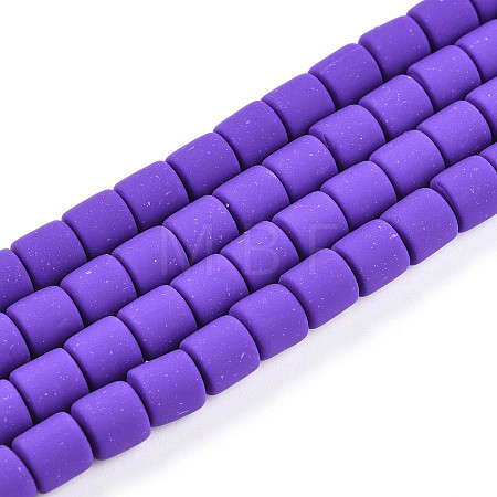 Handmade Polymer Clay Bead Strands CLAY-ZX006-01G-1
