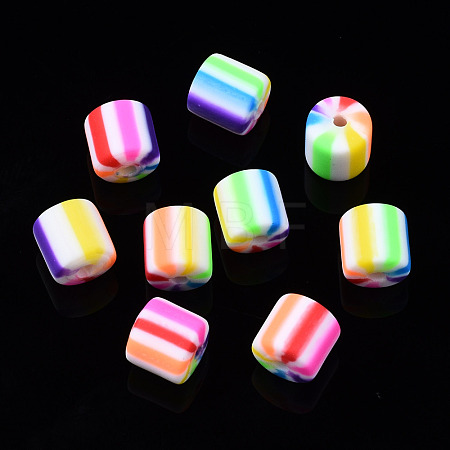 Handmade Polymer Clay Beads CLAY-N008-024-1