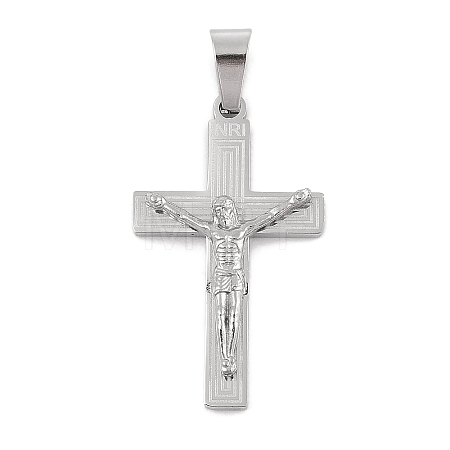 Anti-Tarnish 304 Stainless Steel Pendants STAS-D112-05P-1