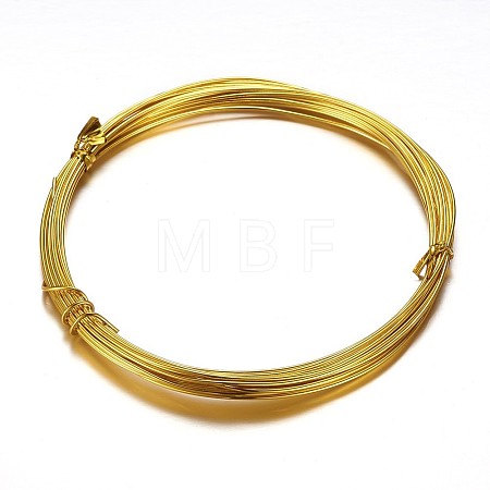 Round Aluminum Craft Wire AW-D009-3mm-5m-14-1