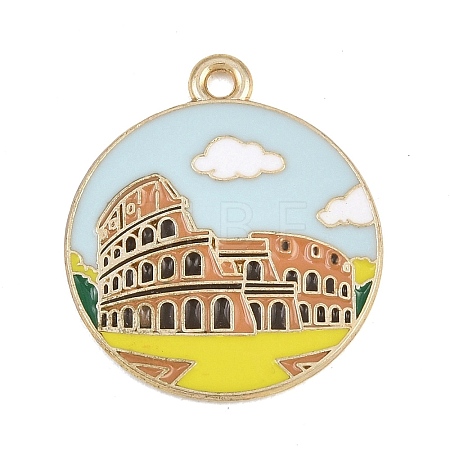 Alloy Enamel Pendants LS-FIND-E054-06B-1