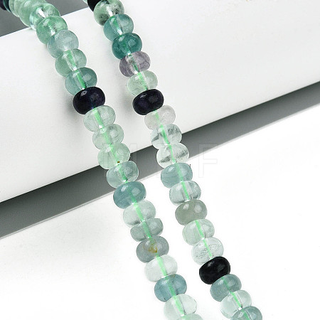 Natural Fluorite Beads Strands G-T139-56B-1