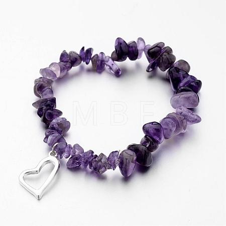Alloy Charm Bracelets BJEW-JB02481-03-1