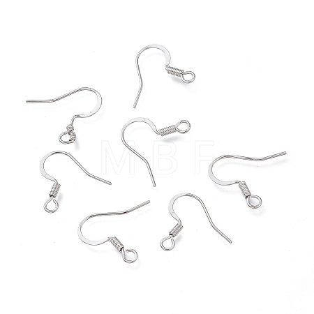 Brass Earring Hooks KK-H102-01P-1