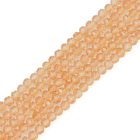 Glass Beads Strands EGLA-A034-T8mm-D23-1