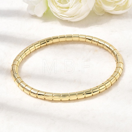 Column Brass Hinged Bangles for Women BJEW-H639-05C-G-1