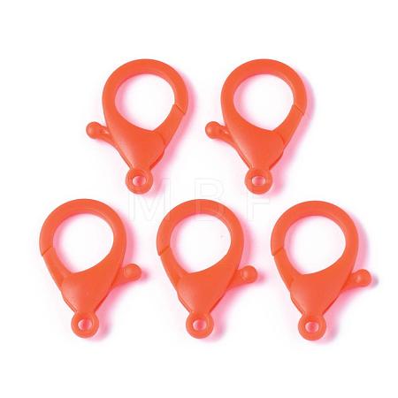 Plastic Lobster Claw Clasps KY-ZX002-01-B-1