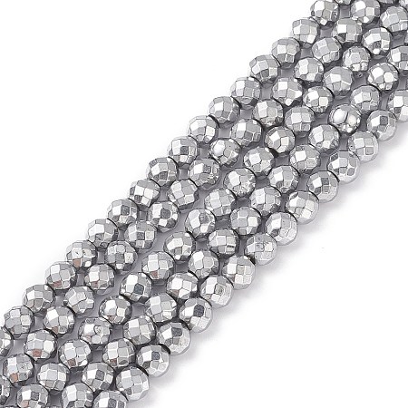 Non-magnetic Synthetic Hematite Beads Strands X-G-Q663-2-1