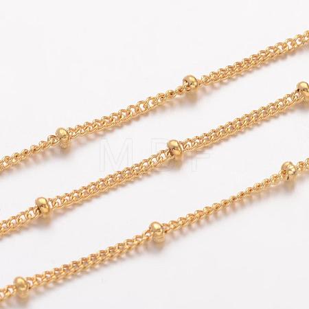 Ion Plating(IP) 304 Stainless Steel Twisted Chains CHS-H007-23G-1