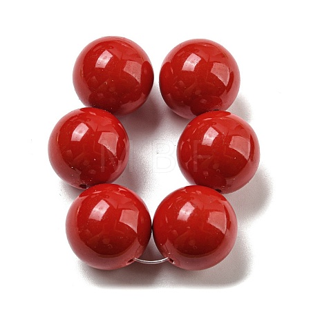 Dyed Synthetic Turquoise Beads G-B070-10-1