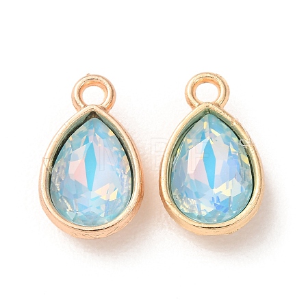 Alloy Glass Pendants GL-CBA7A25-01F-1