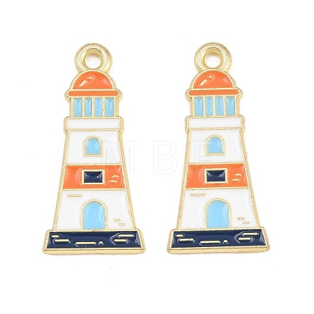 Alloy Enamel Pendants FIND-E057-01D-1