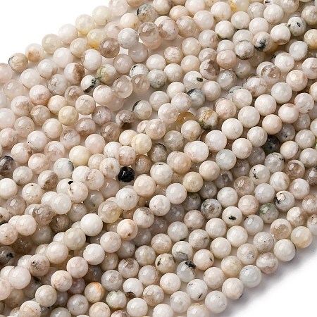 Natural White Moonstone Beads Strands G-I388-01-10mm-1