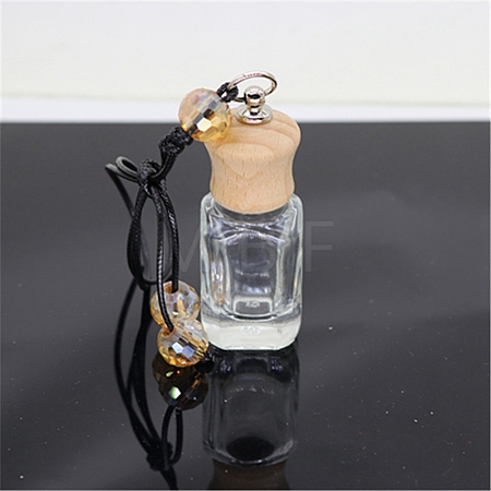 Empty Glass Perfume Bottle Pendants PW22121512837-1