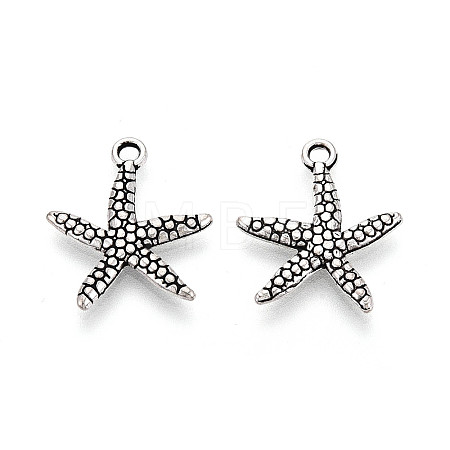 Tibetan Style Alloy Pendants TIBEP-T053-13AS-1