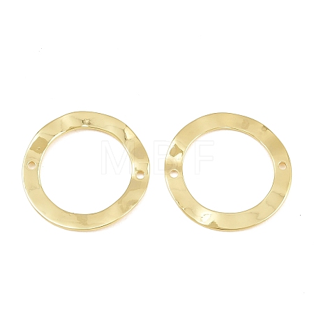 Brass Connector Charms KK-CBA3642-02G-1