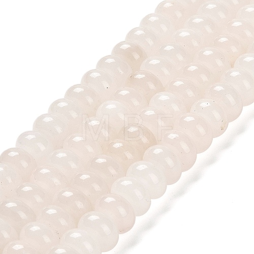 Natural White Jade Beads Strands G-G107-A01-01-1