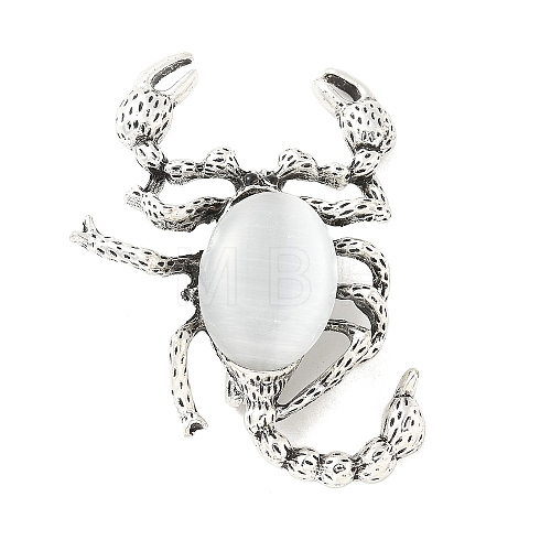 Scorpion Alloy Brooches JEWB-R051-06AS-01-1