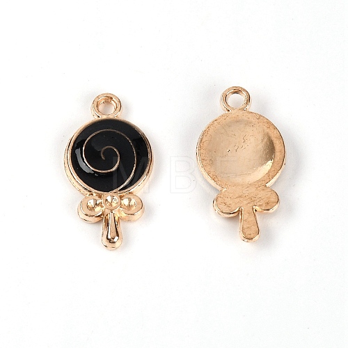 Alloy Enamel Pendants PALLOY-CJC0008-01D-1