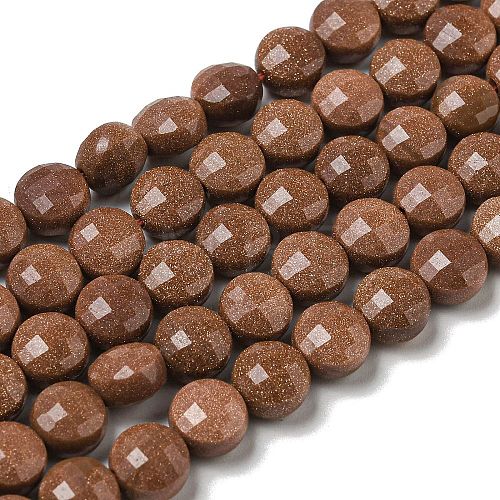 Synthetic Goldstone Beads Strands G-K351-A04-02-1