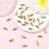 SHEGRACE Brass Slide On End Clasp Tubes XGRQ1R818-355G-4