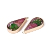 Epoxy Resin Pendants KK-Q082-01KCG-03-2