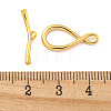 Brass Toggle Clasps KK-A223-05G-4