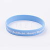 Silicone Inspirational Wristbands Bracelets BJEW-J176-B01-2