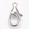 Tarnish Resistant 304 Stainless Steel Lobster Claw Clasps STAS-I082-14P-01-2