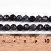 Natural Cordierite/Iolite/Dichroite Beads Strands G-S345-6mm-27-5