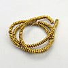 Electroplate Non-magnetic Synthetic Hematite Beads Strands G-J208B-02-2