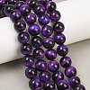 Natural Tiger Eye Beads Strands G-S259-03A-10mm-2