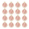 Golden Plated Alloy Enamel Charms LS-ENAM-S118-07I-2