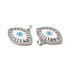 Brass Micro Pave Cubic Zirconia Pendants KK-E068-VB080-1-3
