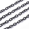 304 Stainless Steel Textured Cable Chains CHS-H007-42B-1