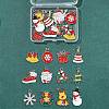 24Pcs 12 Styles Christmas Theme Alloy Enamel Pendants ENAM-FS0002-19G-6