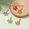 Glass Seed Beads Pendant Decorations HJEW-MZ00022-2