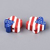 Independence Day Handmade Polymer Clay Beads CLAY-Q253-11A-2