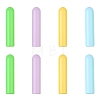 40Pcs 4 Colors Alloy Cord End FIND-GF0008-47B-3