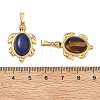 Natural & Synthetic Mixed Stone Pendants PALLOY-JF05695-01-3