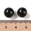 Natural Obsidian No Hole Sphere Beads G-K353-04A-22-3