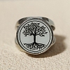 Tree of Life Urn Ashes Ring PW-WGCA7CF-01-2