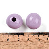 Painted Natural Wood Beads X-WOOD-A018-16mm-09-3