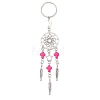 Alloy & Synthetic Turquoise Keychains KEYC-JKC01458-4