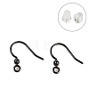 Hypoallergenic Bioceramics Zirconia Ceramic Earring Hooks EJEW-C111-09F-1