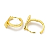 Brass Hoop Earrings EJEW-L211-007G-2